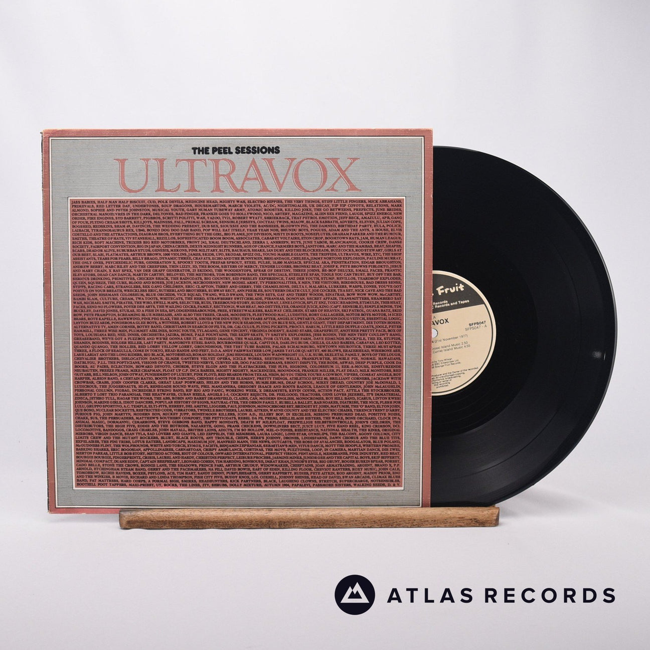 Ultravox The Peel Sessions 12" Vinyl Record - Front Cover & Record