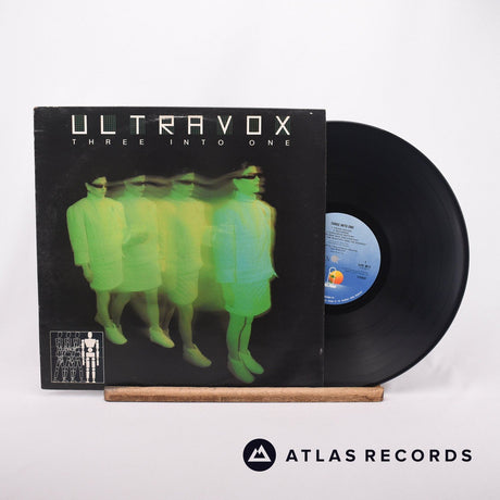 Ultravox Three Into One LP Vinyl Record - Front Cover & Record