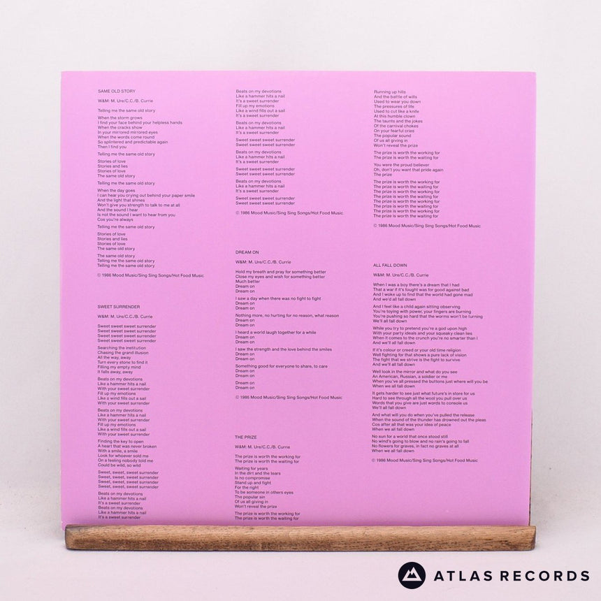Ultravox - U-Vox - Bilbo Flicker Sleeve LP Vinyl Record - NM/EX