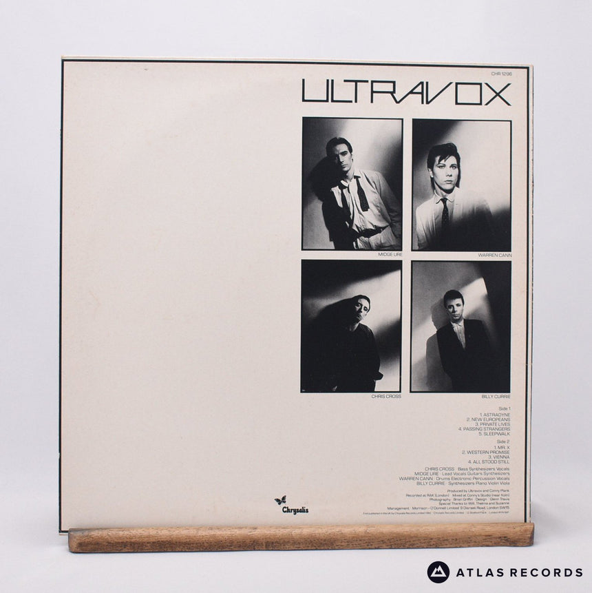 Ultravox - Vienna - LP Vinyl Record - VG+/VG+