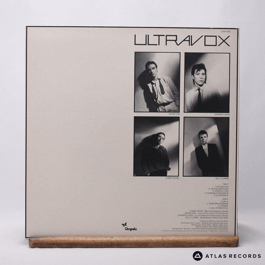 Ultravox - Vienna - A//3 B//2 LP Vinyl Record - EX/EX