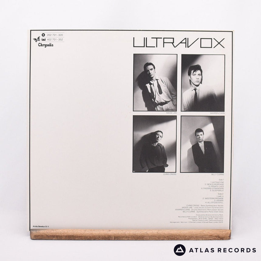 Ultravox - Vienna - LP Vinyl Record - EX/EX
