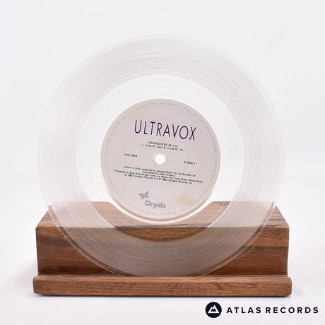 Ultravox - Visions In Blue - Clear 7" Vinyl Record - EX/VG+