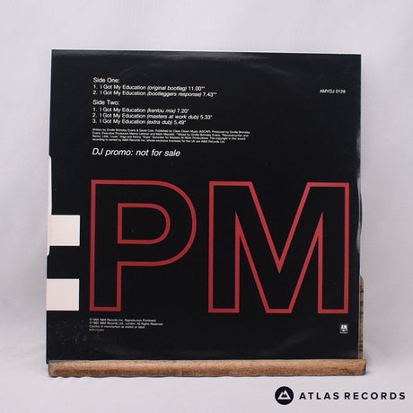 Uncanny Alliance - I Got My Education - Promo 12" Vinyl Record - VG+/VG+