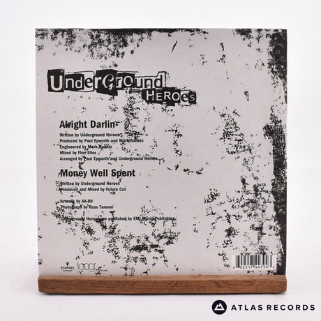Underground Heroes - Alright Darlin - 7" Vinyl Record - NM/NM