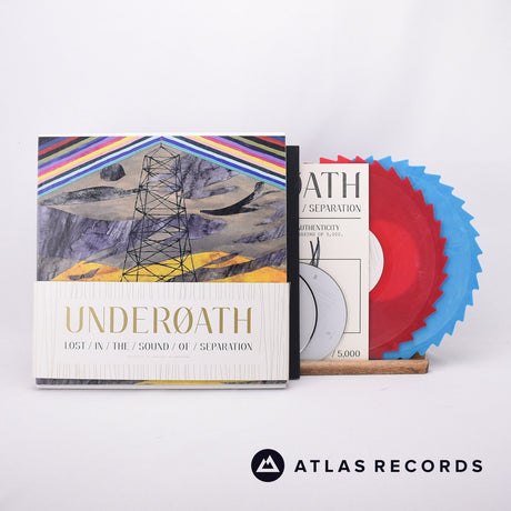 Underoath Lost In The Sound Of Separation 2 x 10" + CD + DVD Box Set Vinyl Record - Front Cover & Record