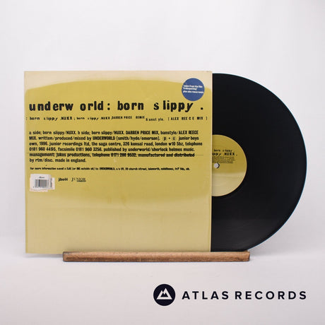 Underworld Born Slippy 12" Vinyl Record - Front Cover & Record