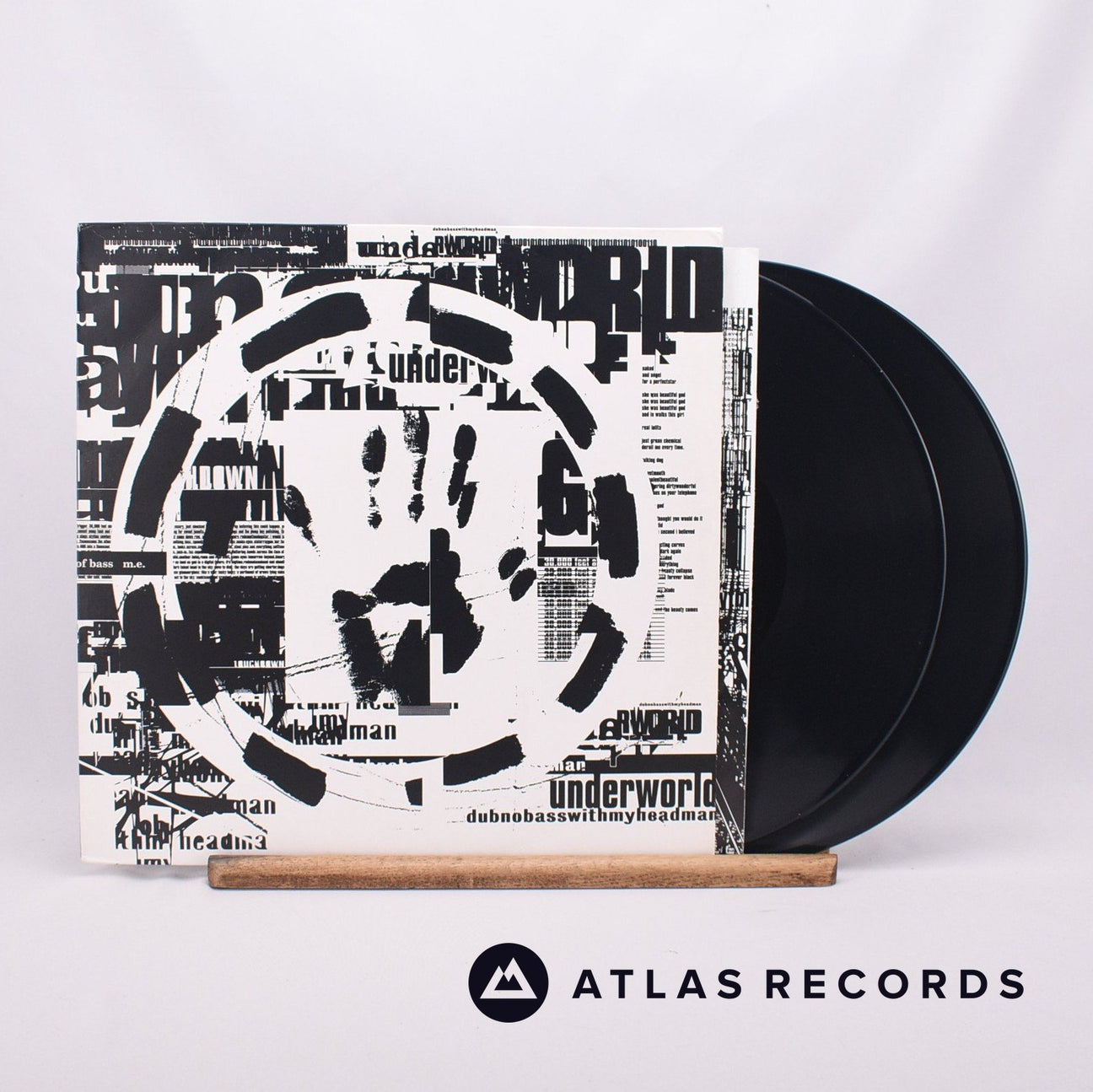 Underworld Dubnobasswithmyheadman Double LP Vinyl Record - Front Cover & Record