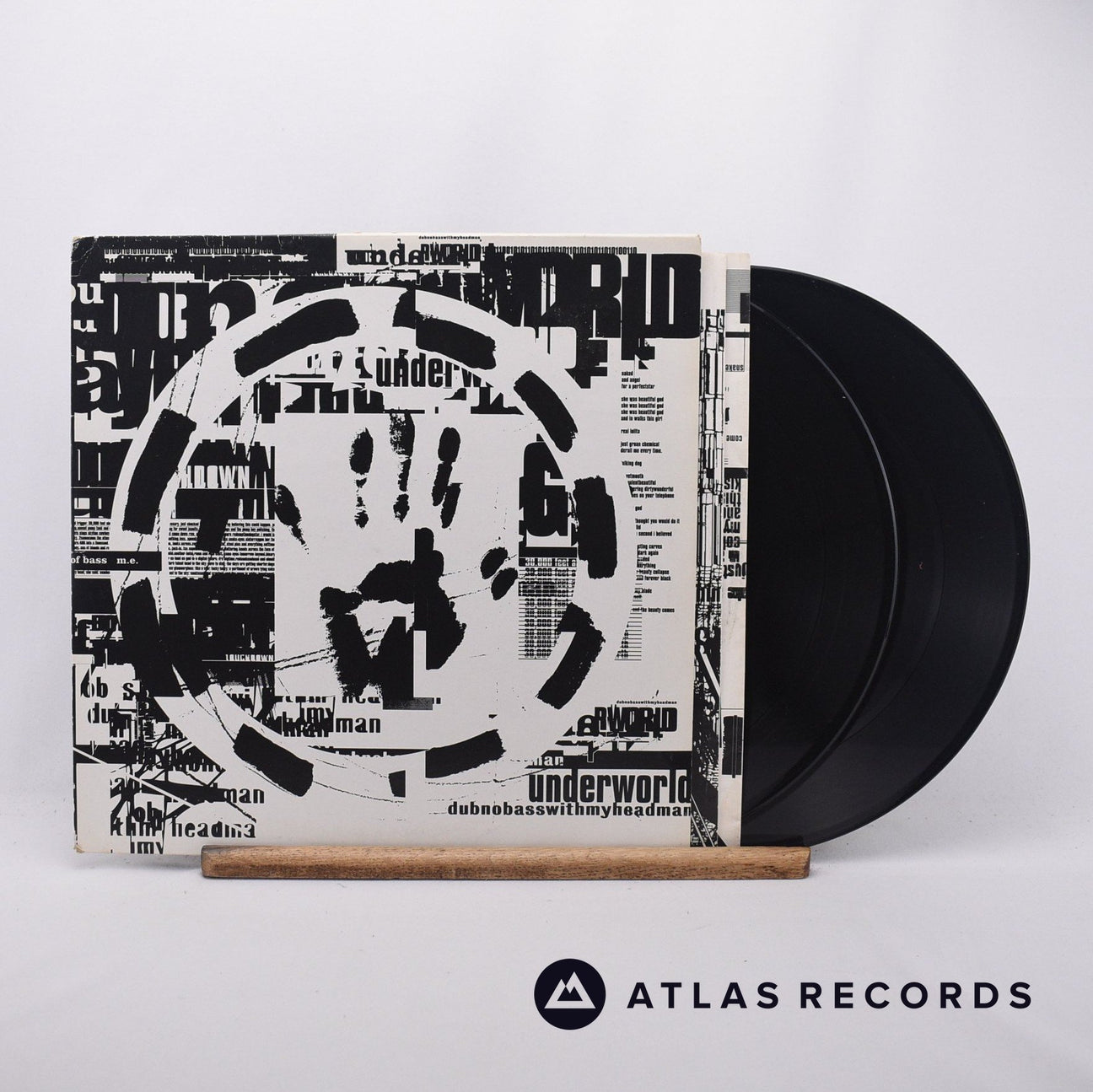 Underworld Dubnobasswithmyheadman 2 x LP Vinyl Record - Front Cover & Record