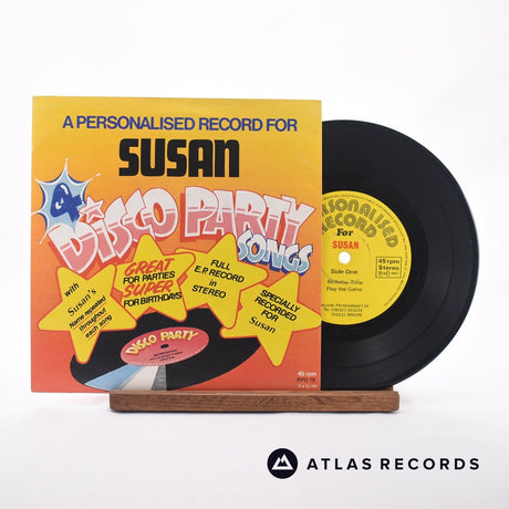 Unknown Artist A Personalised Record For Susan 7" Vinyl Record - Front Cover & Record