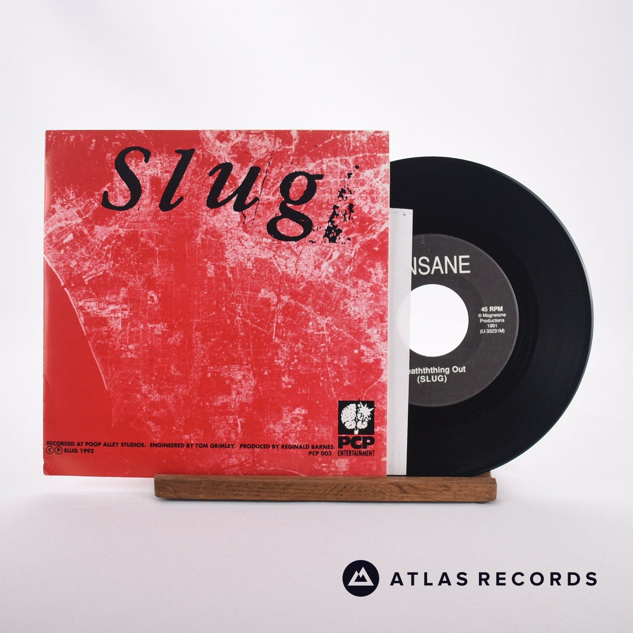 Unsane Breathththing Out 7" Vinyl Record - Front Cover & Record