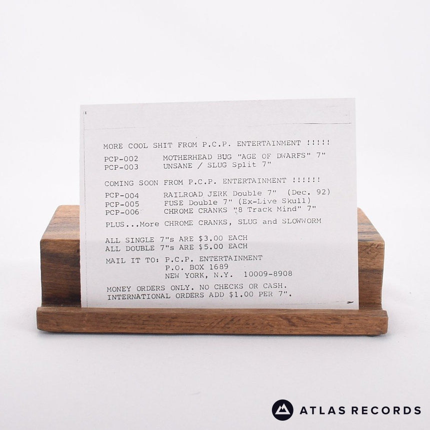 Unsane - Breathththing Out - Insert 7" Vinyl Record - EX/VG+