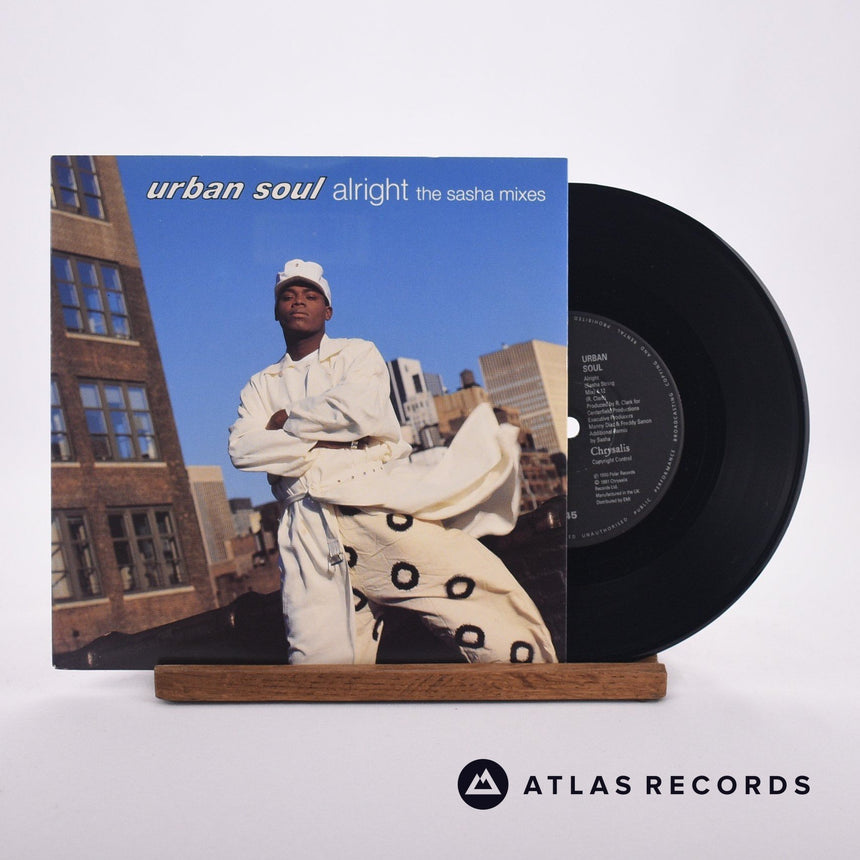 Urban Soul Alright 7" Vinyl Record - Front Cover & Record