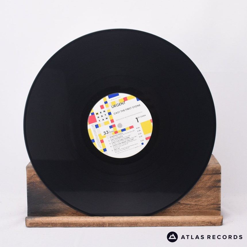 Urgent - Cast The First Stone - LP Vinyl Record - VG+/EX