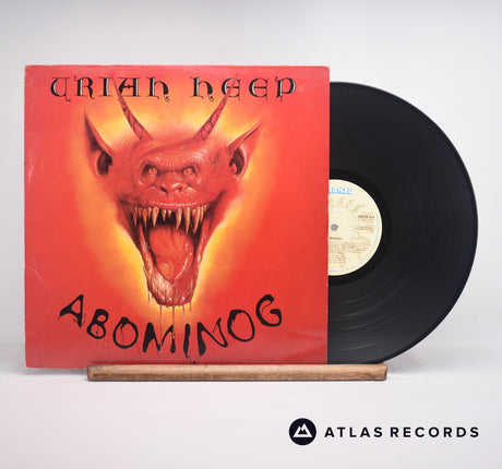 Uriah Heep Abominog LP Vinyl Record - Front Cover & Record