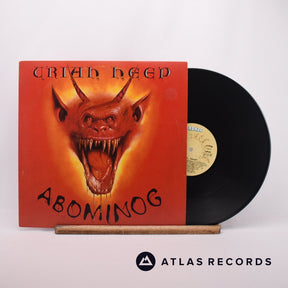 Uriah Heep Abominog LP Vinyl Record - Front Cover & Record