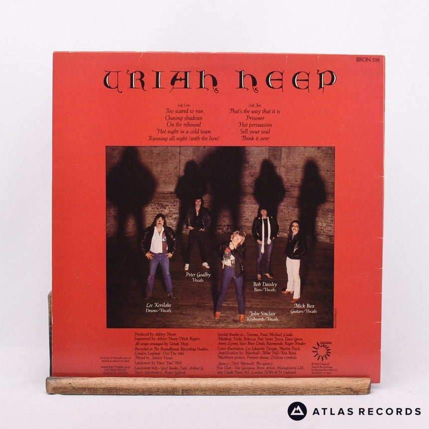 Uriah Heep - Abominog - Townhouse A//2 B//2 LP Vinyl Record - EX/EX