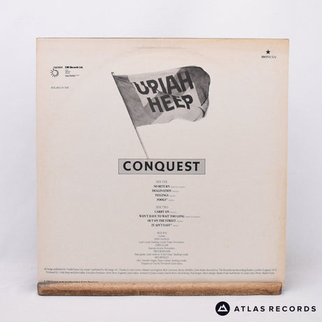 Uriah Heep - Conquest - A-2 B-2 LP Vinyl Record - EX/EX
