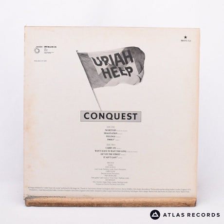 Uriah Heep - Conquest - Limited Edition A-2U B-2U LP Vinyl Record - EX/EX