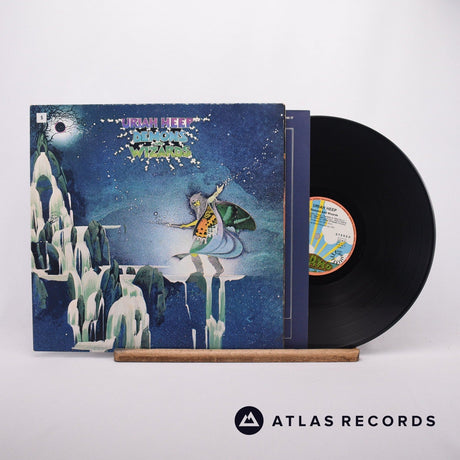 Uriah Heep Demons And Wizards LP Vinyl Record - Front Cover & Record