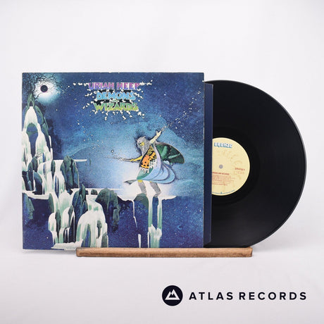Uriah Heep Demons And Wizards LP Vinyl Record - Front Cover & Record