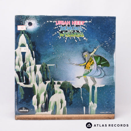 Uriah Heep Demons And Wizards LP Vinyl Record - Front Cover & Record