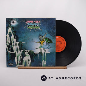 Uriah Heep Demons And Wizards LP Vinyl Record - Front Cover & Record