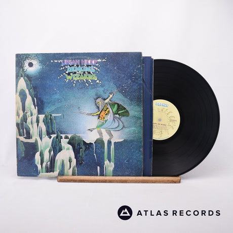 Uriah Heep Demons And Wizards LP Vinyl Record - Front Cover & Record