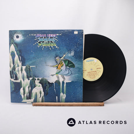 Uriah Heep Demons And Wizards LP Vinyl Record - Front Cover & Record