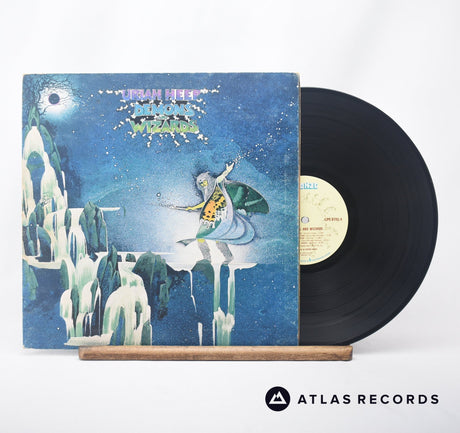 Uriah Heep Demons And Wizards LP Vinyl Record - Front Cover & Record