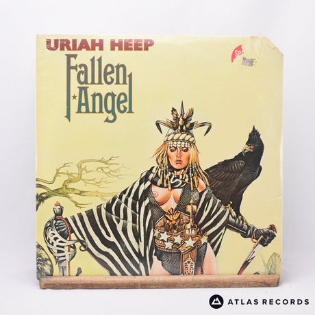 Uriah Heep Fallen Angel LP Vinyl Record - Front Cover & Record