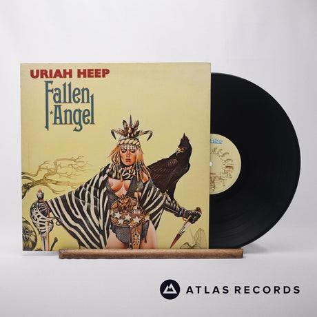 Uriah Heep Fallen Angel LP Vinyl Record - Front Cover & Record