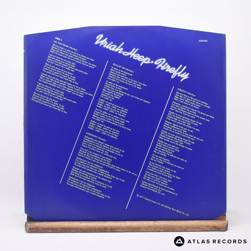 Uriah Heep - Firefly - Gatefold A1 B1 LP Vinyl Record - VG+/EX