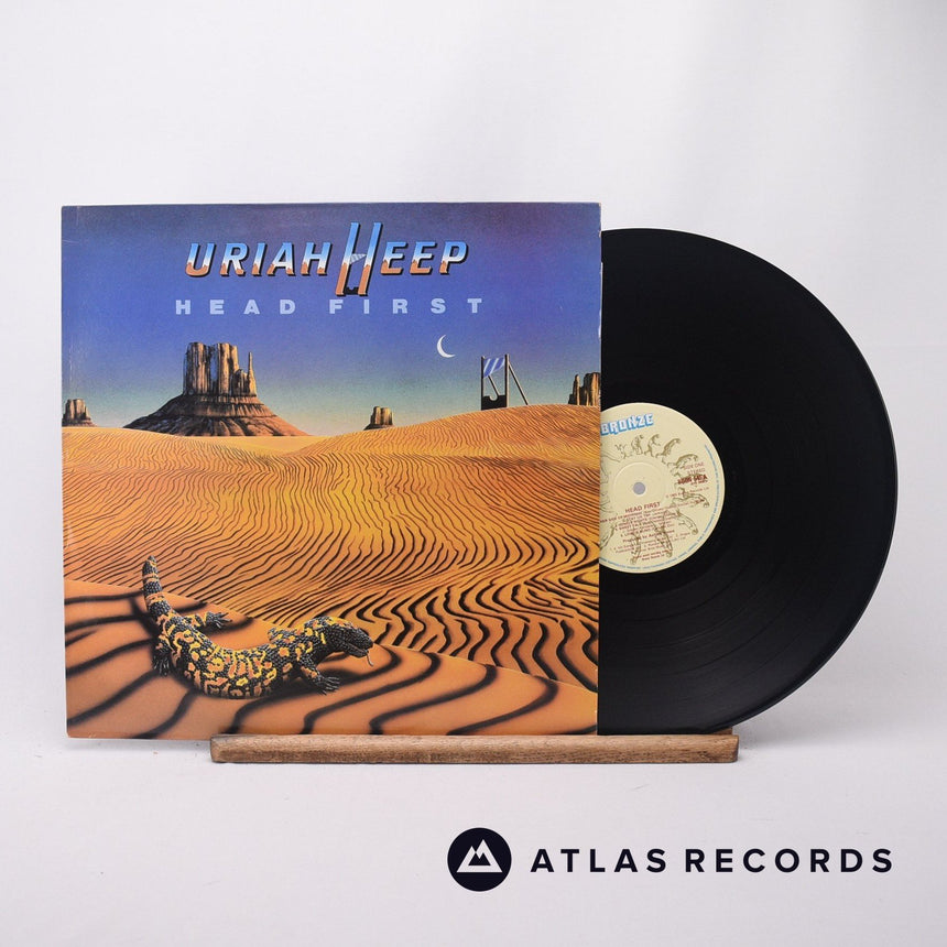 Uriah Heep Head First LP Vinyl Record - Front Cover & Record