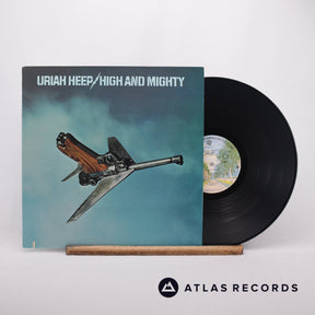 Uriah Heep High And Mighty LP Vinyl Record - Front Cover & Record