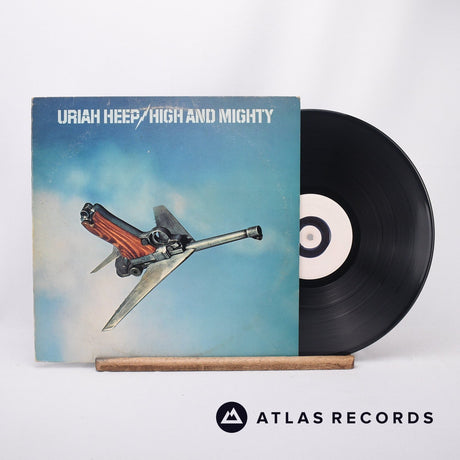 Uriah Heep High And Mighty LP Vinyl Record - Front Cover & Record