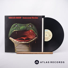 Uriah Heep Innocent Victim LP Vinyl Record - Front Cover & Record