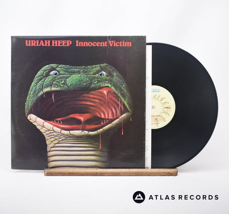 Uriah Heep Innocent Victim LP Vinyl Record - Front Cover & Record