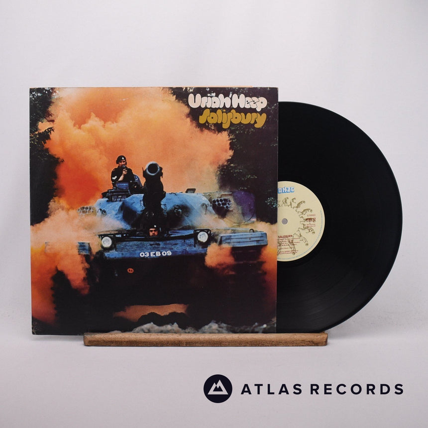 Uriah Heep Salisbury LP Vinyl Record - Front Cover & Record