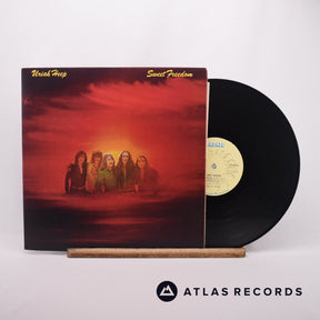 Uriah Heep Sweet Freedom LP Vinyl Record - Front Cover & Record