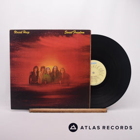 Uriah Heep Sweet Freedom LP Vinyl Record - Front Cover & Record