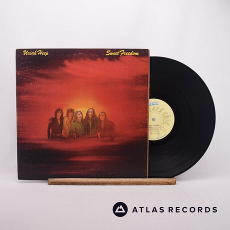 Uriah Heep Sweet Freedom LP Vinyl Record - Front Cover & Record