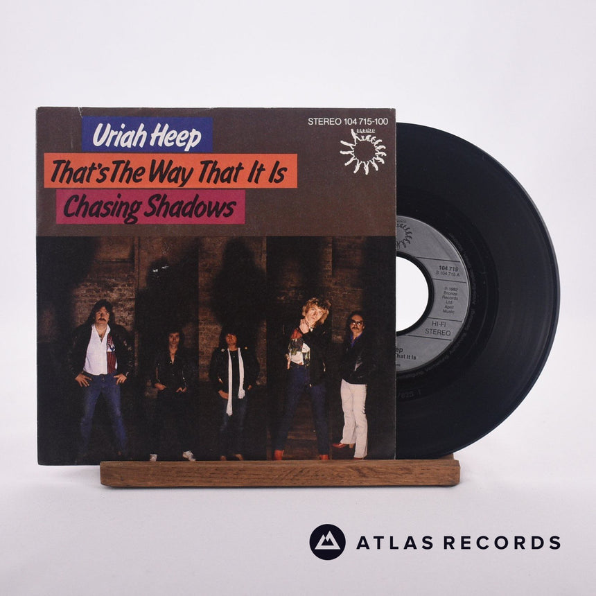 Uriah Heep That's The Way That It Is 7" Vinyl Record - Front Cover & Record