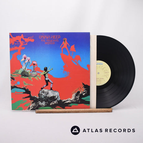 Uriah Heep The Magician's Birthday LP Vinyl Record - Front Cover & Record