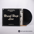 Uriah Heep Uriah Heep Live 2 x LP Vinyl Record - Front Cover & Record