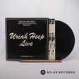 Uriah Heep Uriah Heep Live 2 x LP Vinyl Record - Front Cover & Record