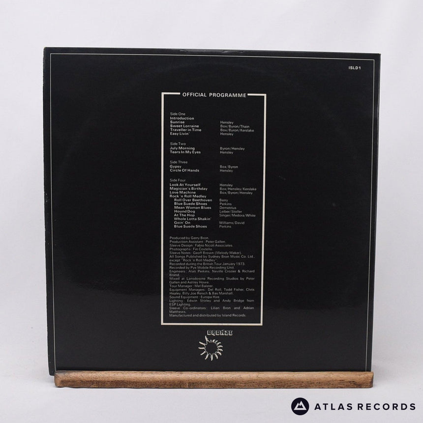 Uriah Heep - Uriah Heep Live - A-2 B-2 A-1 B-1 Double LP Vinyl Record - VG+/EX