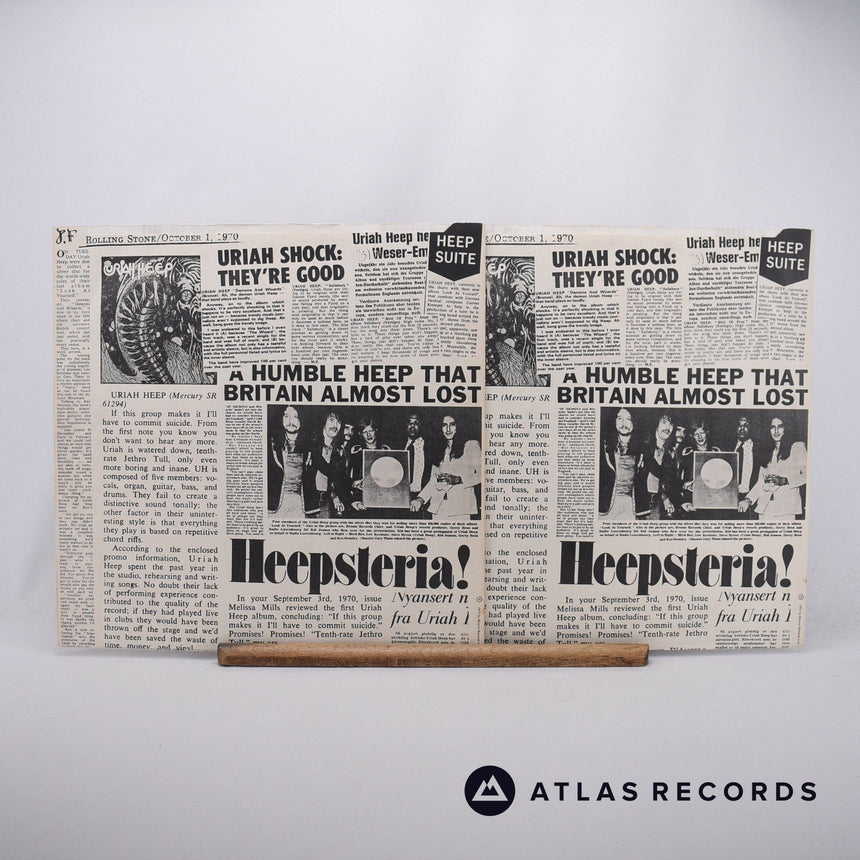 Uriah Heep - Uriah Heep Live - 2 x LP Vinyl Record - VG+/EX