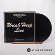 Uriah Heep Uriah Heep Live 2 x LP Vinyl Record - Front Cover & Record