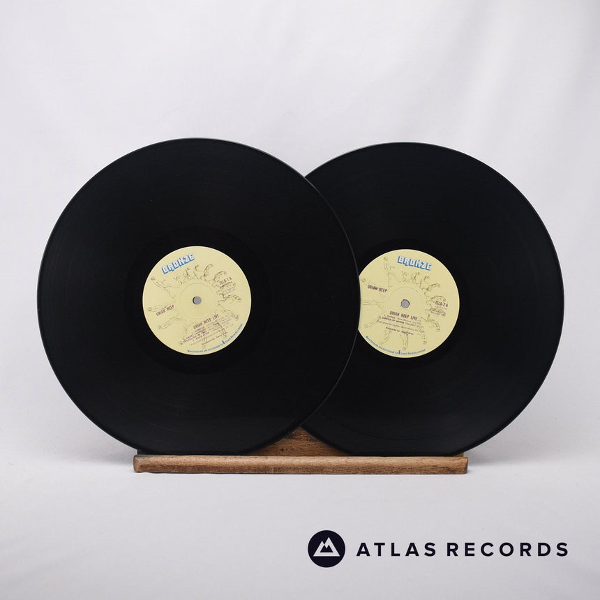 Uriah Heep - Uriah Heep Live - A-2 B-2 A-1 B-1 Double LP Vinyl Record - VG+/EX